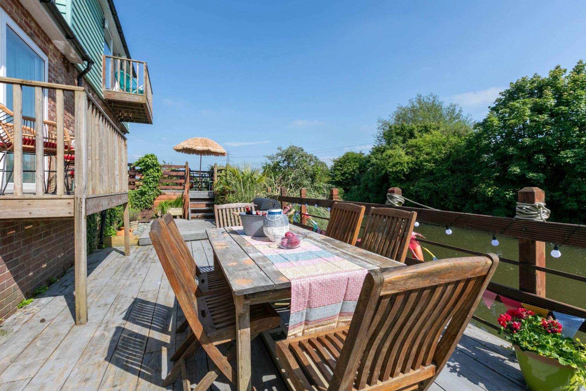 Riverside Escape Iden Rye Villa Eksteriør billede